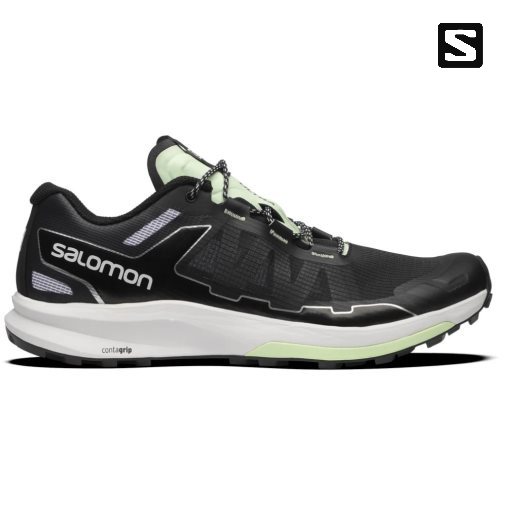 Black / Mint Salomon Ultra Raid Men's Sneakers | PH 79104B